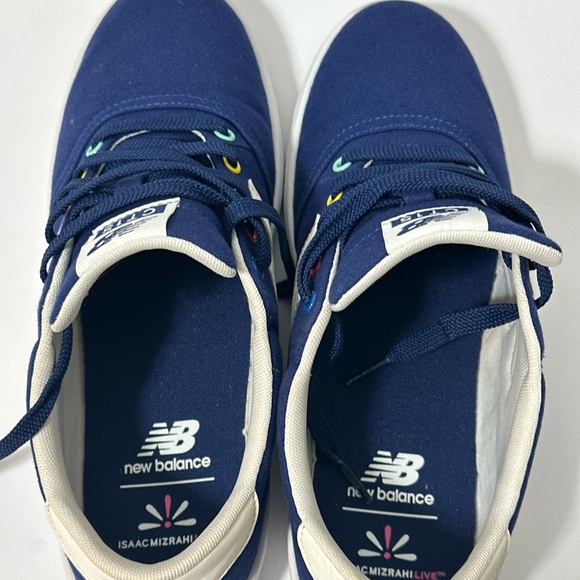 New Balance Navy and White CT15 Canvas Skate Shoes - Picture 9 of 9
